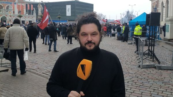 Шеф-редактор Sputnik Латвия Валентинс Роженцовс - Sputnik Азербайджан