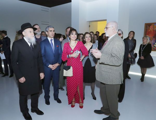 Лейла Алиева посетила выставку художников русского авангарда - Sputnik Азербайджан