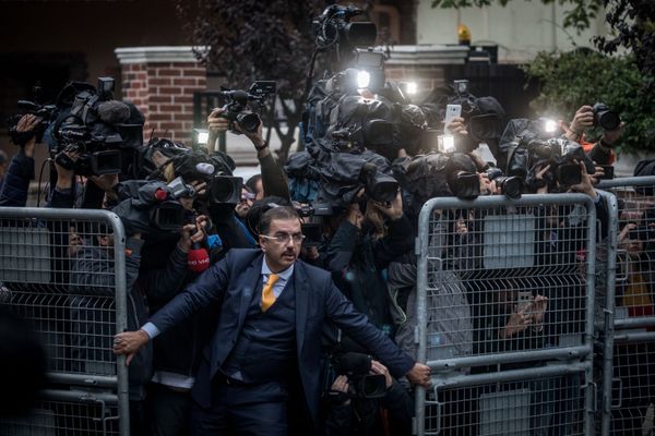 Снимок The Disappearance of Jamal Khashoggi фотографа Chris McGrath, ставший номинантом конкурса World Press Photo 2019  - Sputnik Азербайджан