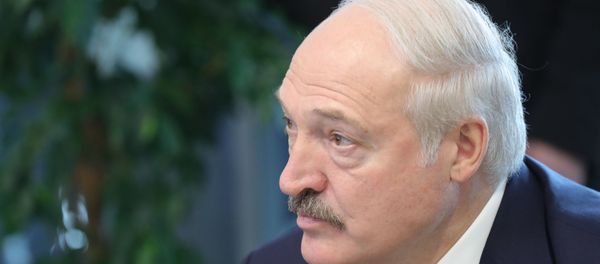 Президент Белоруссии Александр Лукашенко во время посещения образовательного центра Сириус в Сочи - Sputnik Азербайджан