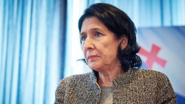 Президент Грузии, лидер партии «Грузинская мечта» Саломе Зурабишвили - Sputnik Азербайджан