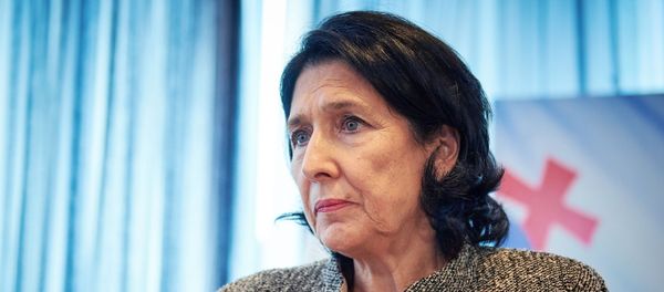 Президент Грузии, лидер партии «Грузинская мечта» Саломе Зурабишвили - Sputnik Азербайджан