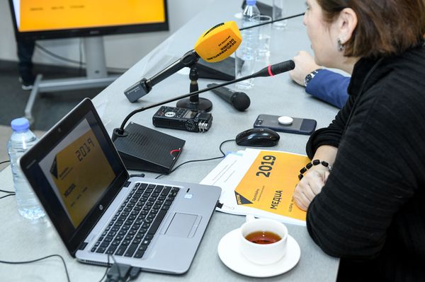 Мастер-класс для представителей печатных СМИ в рамках проекта SputnikPro - Sputnik Азербайджан
