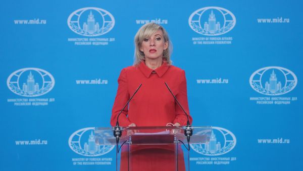Официальный представитель министерства иностранных дел России Мария Захарова - Sputnik Азербайджан