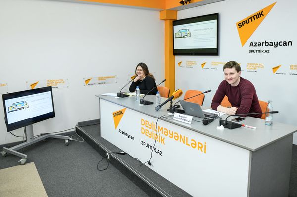 Алексей Филипповский в рамках проекта SputnikPro рассказал представителям печатных СМИ Азербайджана о запуске и эффективной работе онлайн-ресурсов - Sputnik Азербайджан