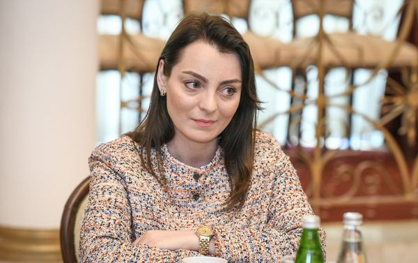 Встреча посла РФ Михаила Бочарникова со студентами БСУ - Sputnik Азербайджан
