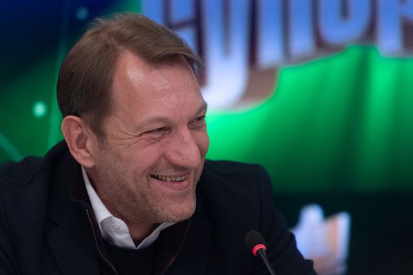 Пресс-конференция, посвященная старту третьего сезона международного вокального конкурса Ты супер! - Sputnik Азербайджан