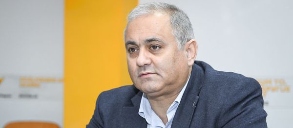 Глава общественного объединения Культура и время, заслуженный артист Азербайджана Интигам Солтан - Sputnik Азербайджан