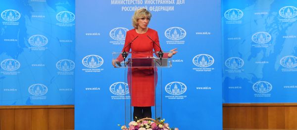 Официальный представитель министерства иностранных дел России Мария Захарова Официальный представитель министерства иностранных дел России Мария Захарова - Sputnik Азербайджан
