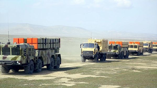 Ракетные подразделения ВС Азербайджана покинули постоянные пункты дислокации - видео - Sputnik Азербайджан