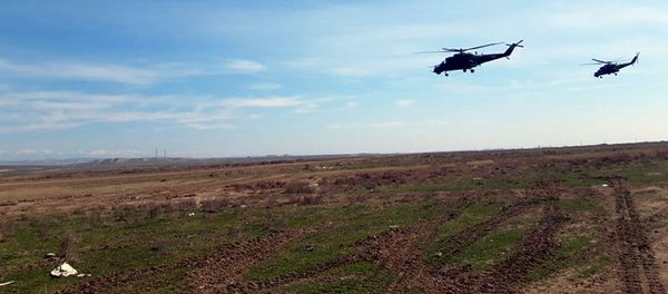 Азербайджанская армия передислоцировала боевые самолеты и вертолеты - Sputnik Азербайджан