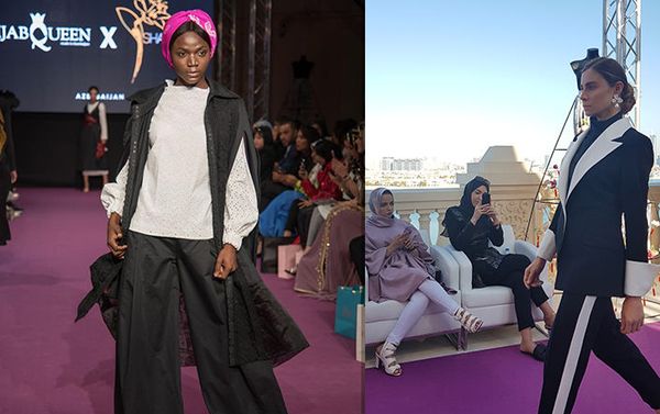 Показ мод в рамках недели моды Modest Fashion Week - Sputnik Азербайджан