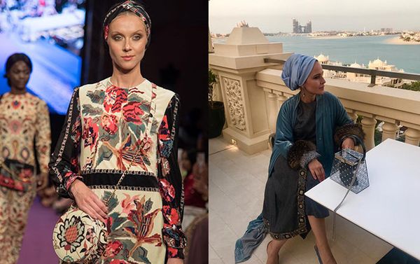 Показ мод в рамках недели моды Modest Fashion Week - Sputnik Азербайджан