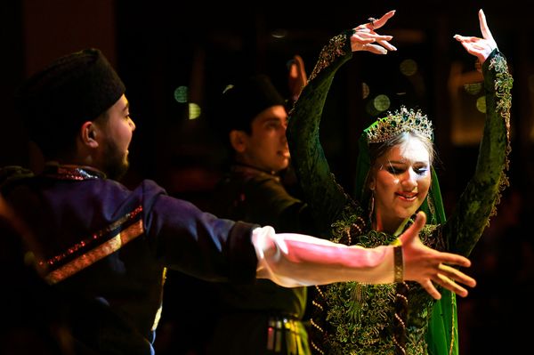 Участники национального конкурса моделей Miss&Mister Grand Azerbaijan - Sputnik Азербайджан