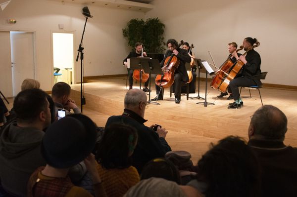 Грузинский квартет с азербайджанским оттенком: Georgian Cellos готов к экспериментам - Sputnik Азербайджан