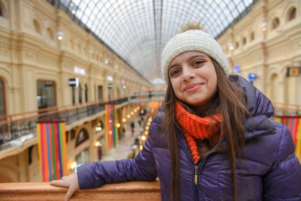 Участница Ты супер!  Ханым Ахмадиева в Москве - Sputnik Азербайджан