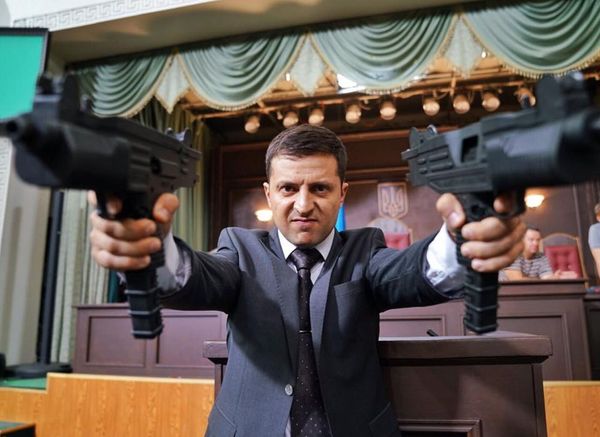 Актер Владимир Зеленский в сериале Слуга народа 2 - Sputnik Азербайджан