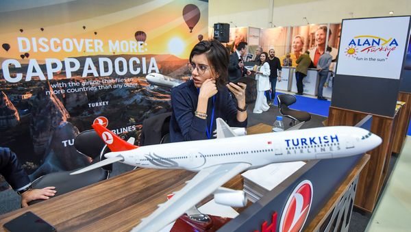 18-я Азербайджанская Международная Выставка Туризм и Путешествия - Sputnik Азербайджан