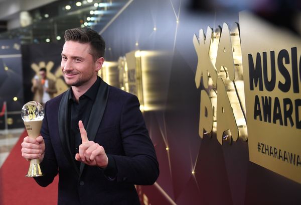 Певец Сергей Лазарев на музыкальной премии Жара Music Awards - Sputnik Азербайджан