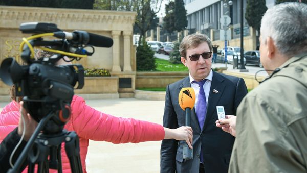 Член Совета Федерации РФ Алексей Майоров - Sputnik Азербайджан