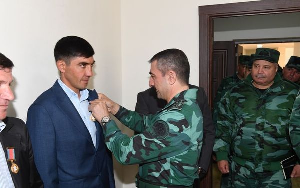 Глава ГПС Азербайджана проверил боеготовность погранпунктов на границе с Арменией - Sputnik Азербайджан
