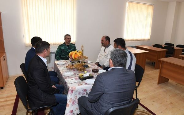 Глава ГПС Азербайджана проверил боеготовность погранпунктов на границе с Арменией - Sputnik Азербайджан