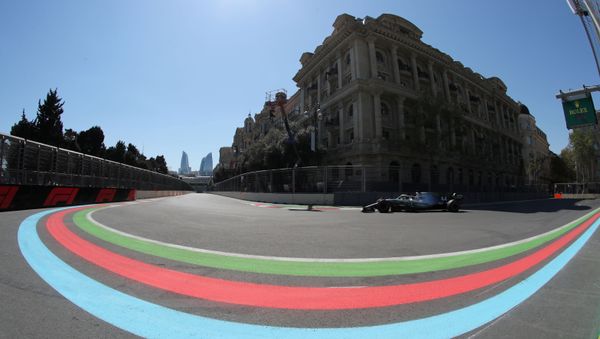  Формула-1 F1 - Гран-при Азербайджана - городская трасса Баку, - Sputnik Азербайджан