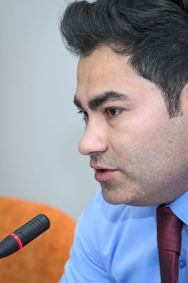 Руководитель отдела Общества Красного полумесяца Азербайджана Сеймур Гумбатов - Sputnik Азербайджан
