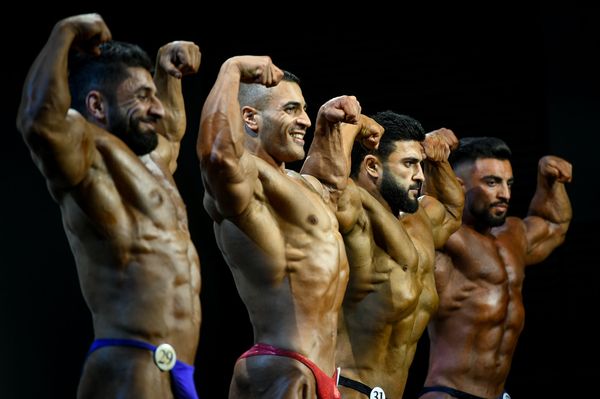 Кубок Азербайджана по Классическому бодибилдингу и Чемпионат Азербайджана по Менс Физик и Бикини фитнес - Sputnik Азербайджан