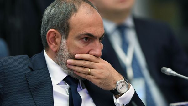 Никол Пашинян на заседании Высшего Евразийского экономического совета в расширенном составе - Sputnik Азербайджан