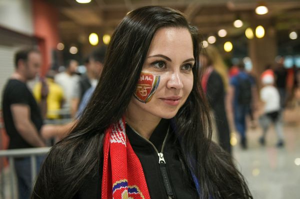 Яркие болельщицы и эмоциональные фанаты бакинского финала Лиги Европы - Sputnik Азербайджан