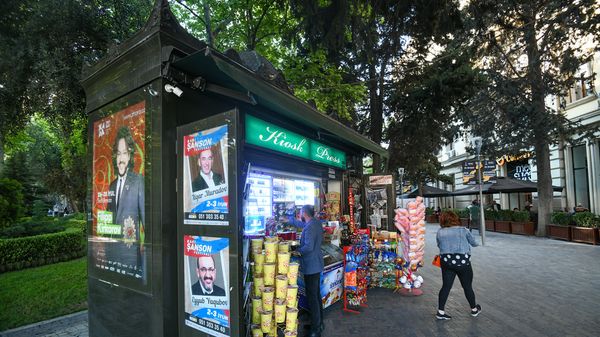Киоск в Баку, фото из архива - Sputnik Азербайджан