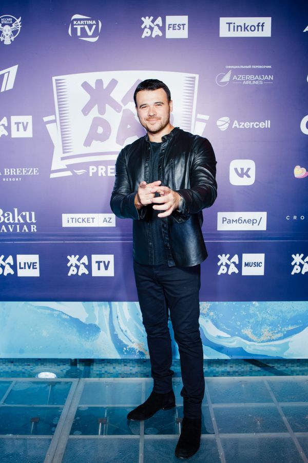 Emin на pre-party международного музыкального фестиваля Жара-2019 - Sputnik Азербайджан