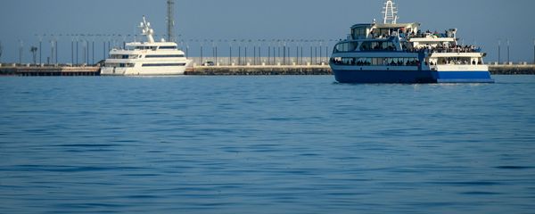 Бакинский приморский бульвар, фото из архива - Sputnik Азербайджан
