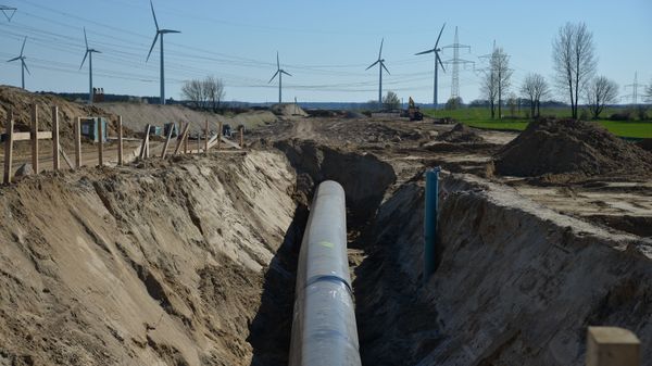 Строительство газопровода Северный поток-2 в Германии - Sputnik Азербайджан