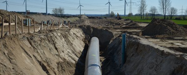 Строительство газопровода Северный поток-2 в Германии - Sputnik Азербайджан