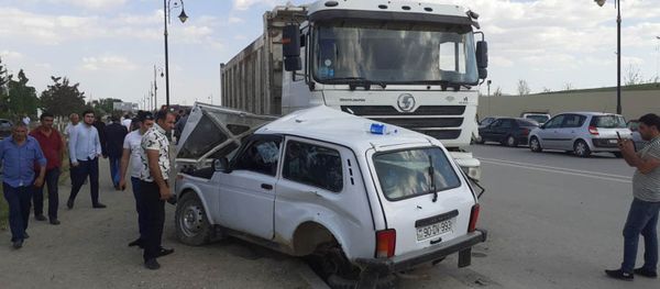 В Шамахинском районе произошло тяжелое дорожно-транспортное происшествие - Sputnik Азербайджан
