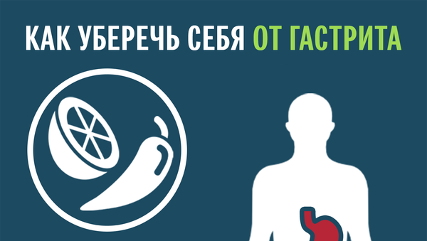 инфографика - Как уберечь себя от гастрита - Sputnik Азербайджан
