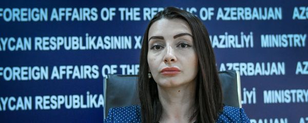 Руководитель пресс-службы МИД Азербайджана Лейла Абдуллаева - Sputnik Азербайджан