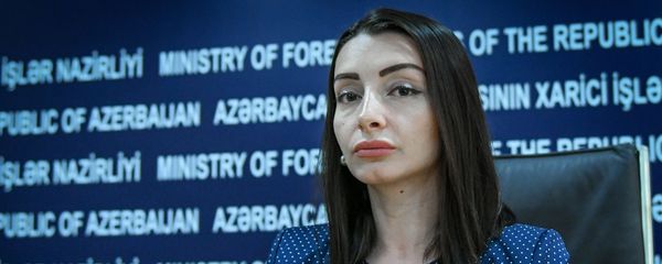 Руководитель пресс-службы МИД Азербайджана Лейла Абдуллаева - Sputnik Азербайджан