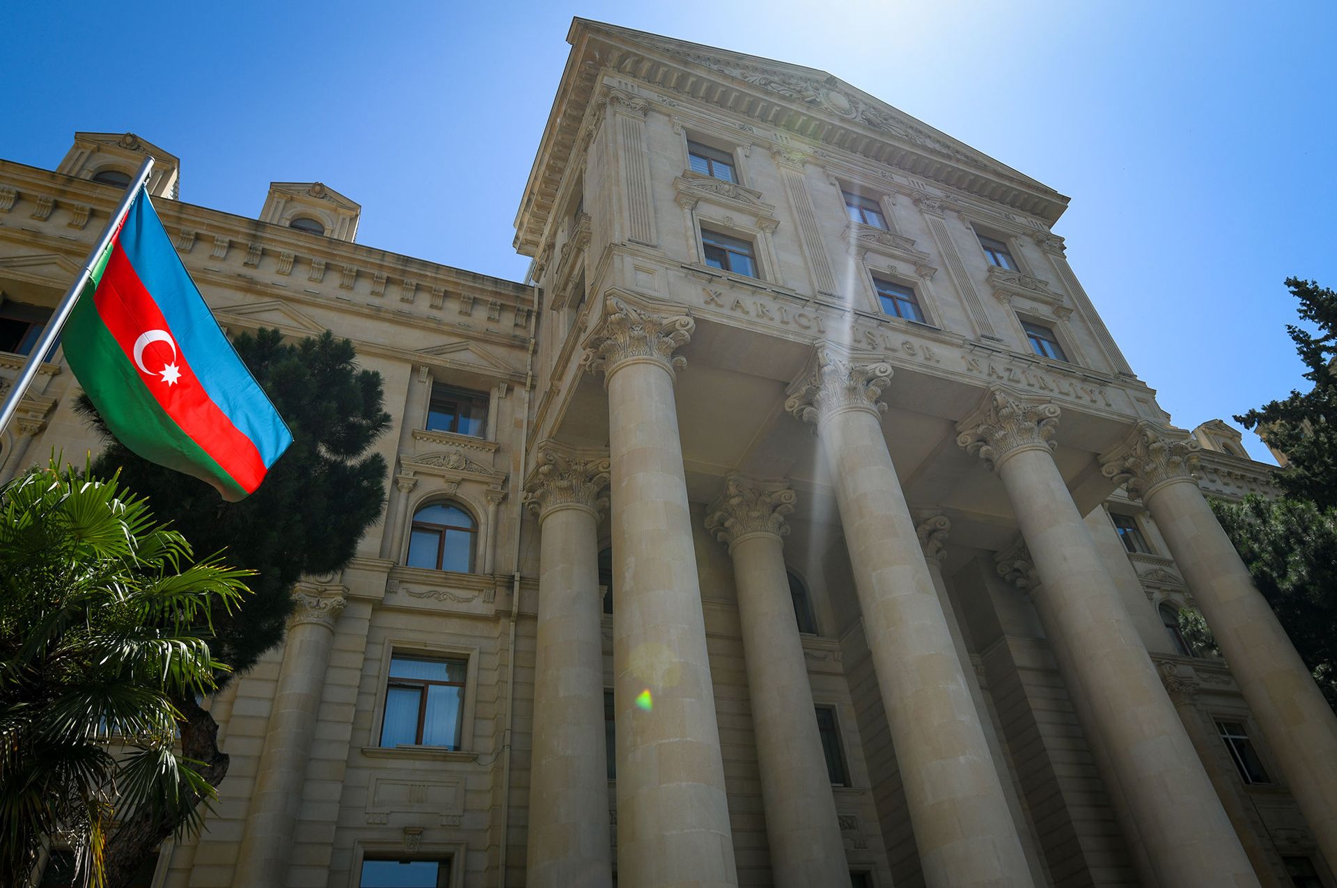 Здание Министерства иностранных дел Азербайджанской Республики в Баку - Sputnik Азербайджан, 1920, 24.01.2024