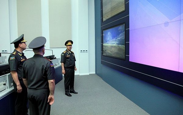 Состоялось открытие нового административного здания Командного Центра Управления одного из главных управлений Министерства обороны - Sputnik Азербайджан