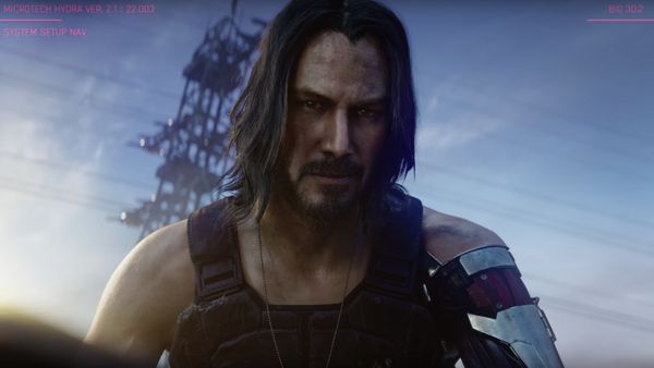 Киану Ривз в трейлере новой игры «Cyberpunk 2077» Киану Ривз в трейлере новой игры «Cyberpunk 2077» - Sputnik Азербайджан