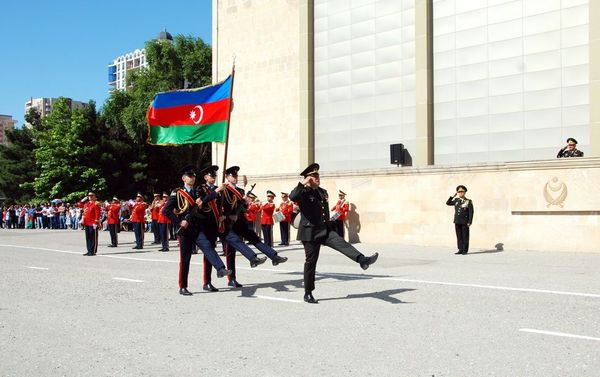 Состоялся очередной выпуск выпускников Военного лицея имени Джамшида Нахчыванского - Sputnik Азербайджан
