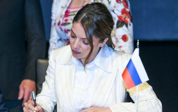 Руководитель Федерального агентства по туризму (Ростуризм) Зарина Догузова - Sputnik Азербайджан