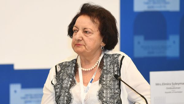 Омбудсмен Азербайджана Эльмира Сулейманова - Sputnik Азербайджан