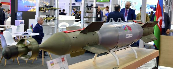 Авиабомба совместного производства Азербайджана и Турции, Форум АРМИЯ-2019 - Sputnik Азербайджан