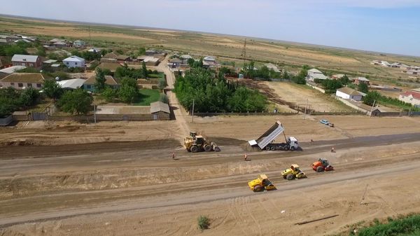 Госагентство в деле: реконструируется дорога республиканского значения - Sputnik Азербайджан