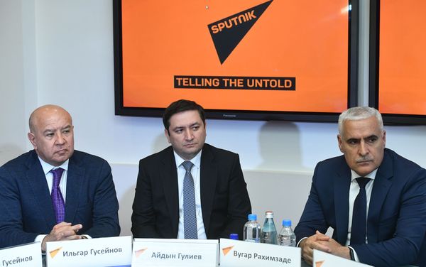 Руководители ведущих СМИ Азербайджана посетили МИА Россия сегодня - Sputnik Азербайджан