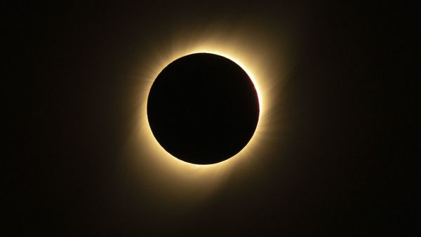 Солнечное затмение, фото из архива - Sputnik Азербайджан